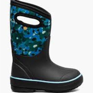 Bogs Kids Boots - Black and Blue